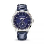 Patek Philippe Moonphase Blue Leather Watch