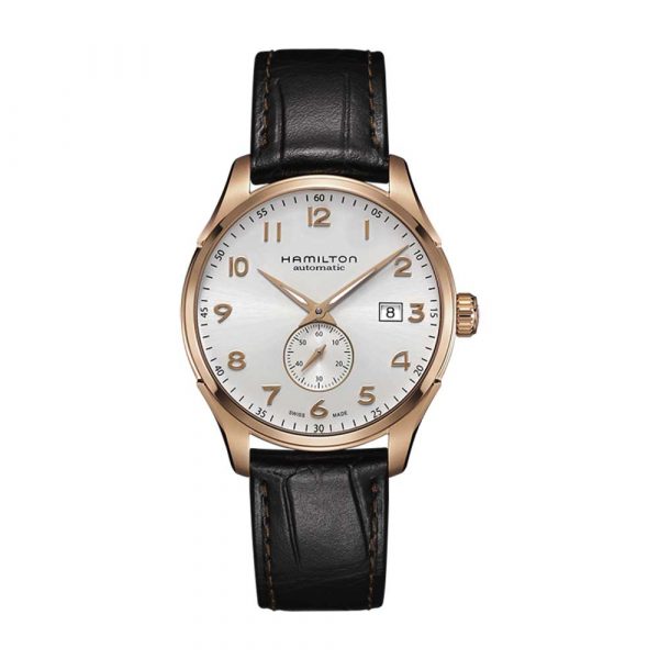 Hamilton Vintage Leather Watch - Rose Gold